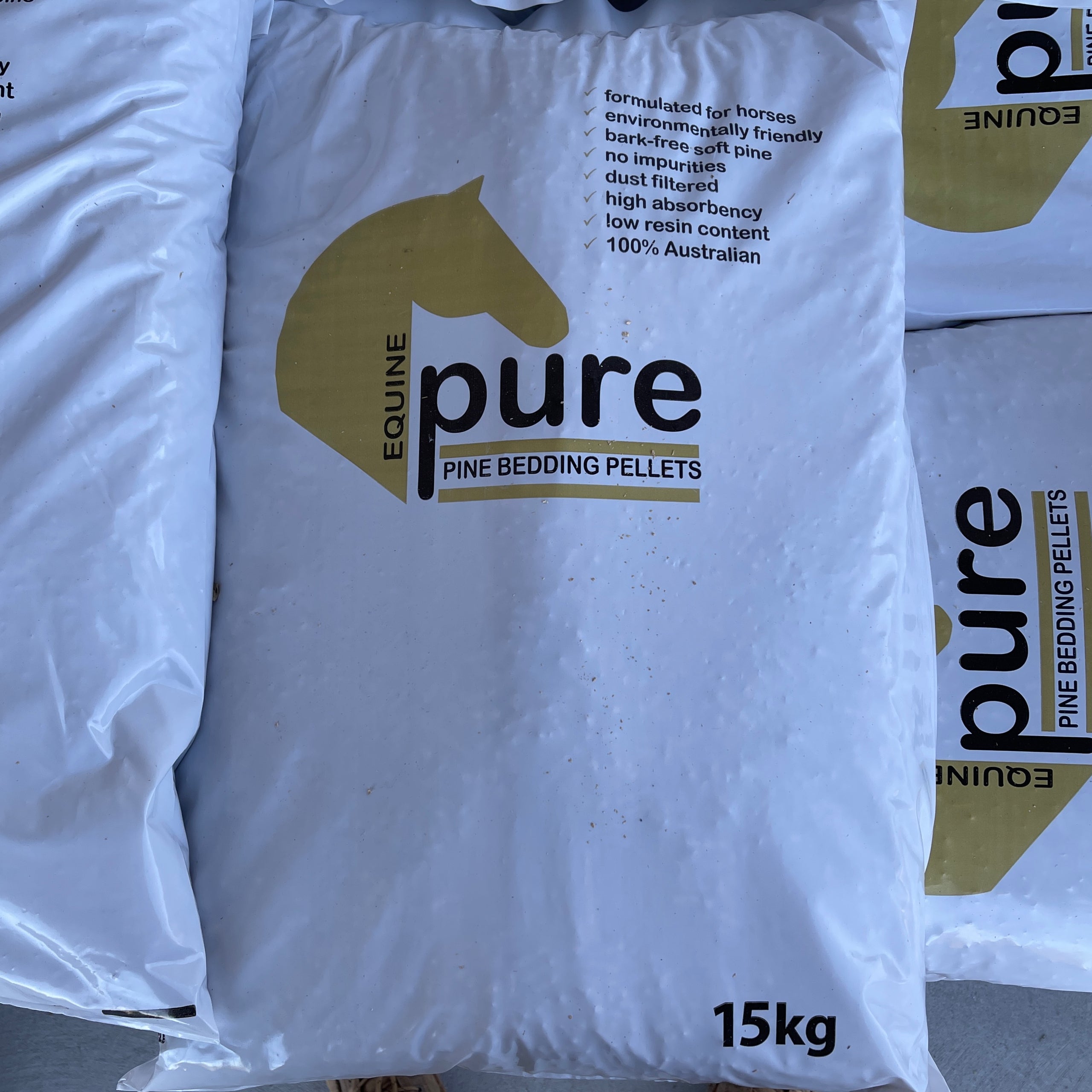 Equine Pure - Bedding Pellets (15 KG) | Yarramalong Farm Supplies